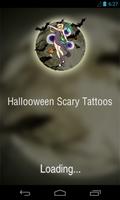 Halloween Scary Tattoos Affiche