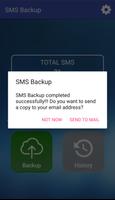 SMS Backup captura de pantalla 1