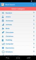 Word Search Affiche