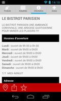 برنامه‌نما Le Bistrot Parisien عکس از صفحه