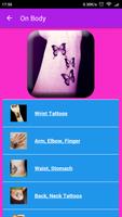برنامه‌نما Hand Tattoo Designs For Girls 2019 Free App عکس از صفحه