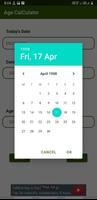Age Calculator ภาพหน้าจอ 3