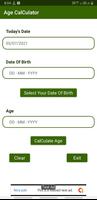 Age Calculator ภาพหน้าจอ 1