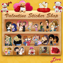 Valentine's Stickers,Smileys,Posters and Wallpaper APK