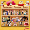 ”Valentine's Stickers,Smileys,Posters and Wallpaper