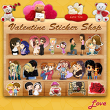 Valentine's Stickers,Smileys,Posters and Wallpaper icône