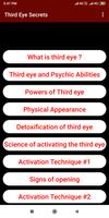 Third Eye Meditation Guide Poster