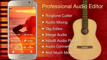 Audio MP3 Cutter Mix Converter Plakat