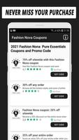 Coupons For Fashion Nova capture d'écran 1