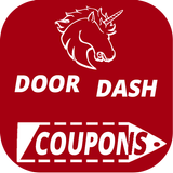 Doordash promo code, free delivery (80% off) icono