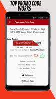 Doordash promo code, free delivery (80% off) स्क्रीनशॉट 3