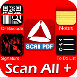 Scan All in One+ PDF doc qr icône