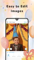 Birthday Video Maker & Music capture d'écran 1