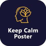 ikon Keep Calm Poster Generator