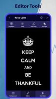 Keep Calm Poster Generator captura de pantalla 2