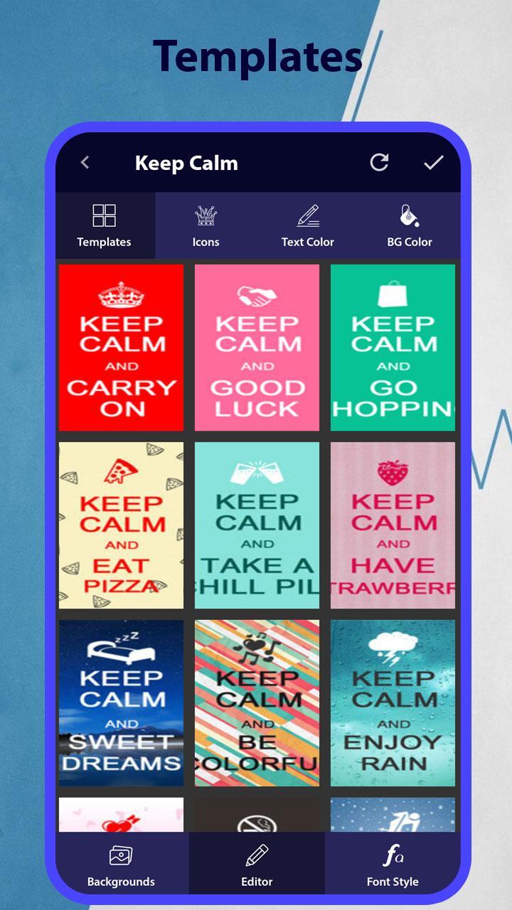 Keep Calm Poster Generator For Android Apk Download - keep calm and give me robux keep calm and posters