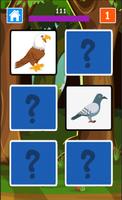 Animal Memory Game for Kids + Birds Fruits & More capture d'écran 1
