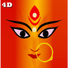 4D Durga Maa Live Wallpaper ícone