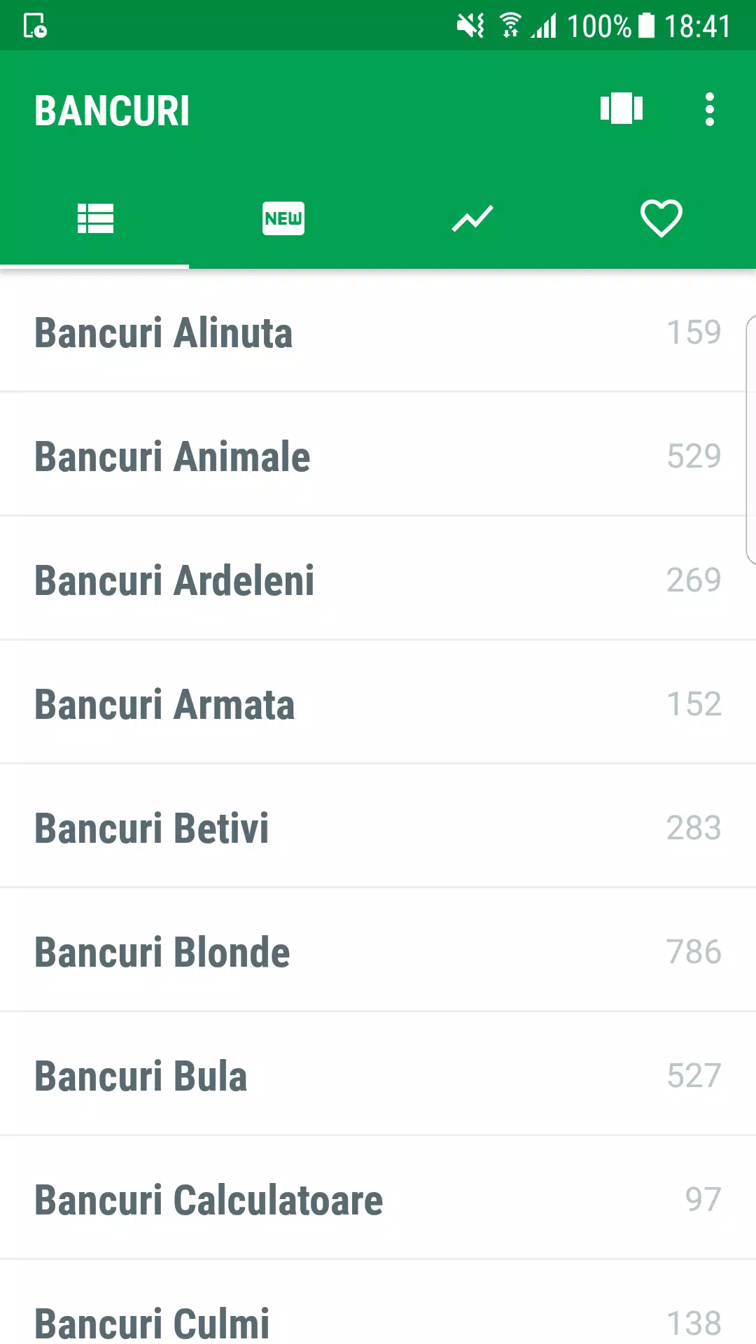 Descarga de APK de Bancuri para Android