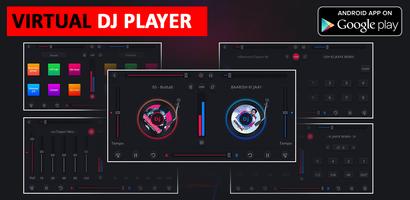 Virtual DJs Mixer Studio 8 پوسٹر