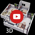 3D الرئيسية تصاميم: خطة البيت تصاميم والفيديو