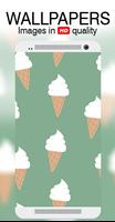Ice Cream Wallpaper Affiche