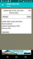 UNBK SMA/MA - IPA/IPS 2019 capture d'écran 1