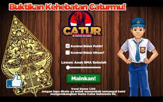 Catur Chess Indonesia Offline poster