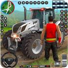 Tractor Farming Games Sim 3D icône