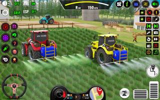 Tractor Farming Games Sim 3D تصوير الشاشة 1