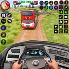 City Coach Bus Driving Sim 3D 아이콘