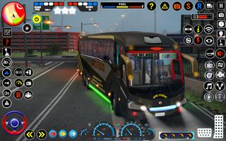 City Coach Bus Driving Sim 3D تصوير الشاشة 2