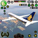 US Pilot Simulator Games 3d ícone