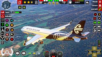 US Pilot Simulator Games 3d ポスター