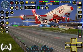 Airport Flight Simulator Game imagem de tela 2