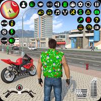 Open World Bike Driving Games ポスター