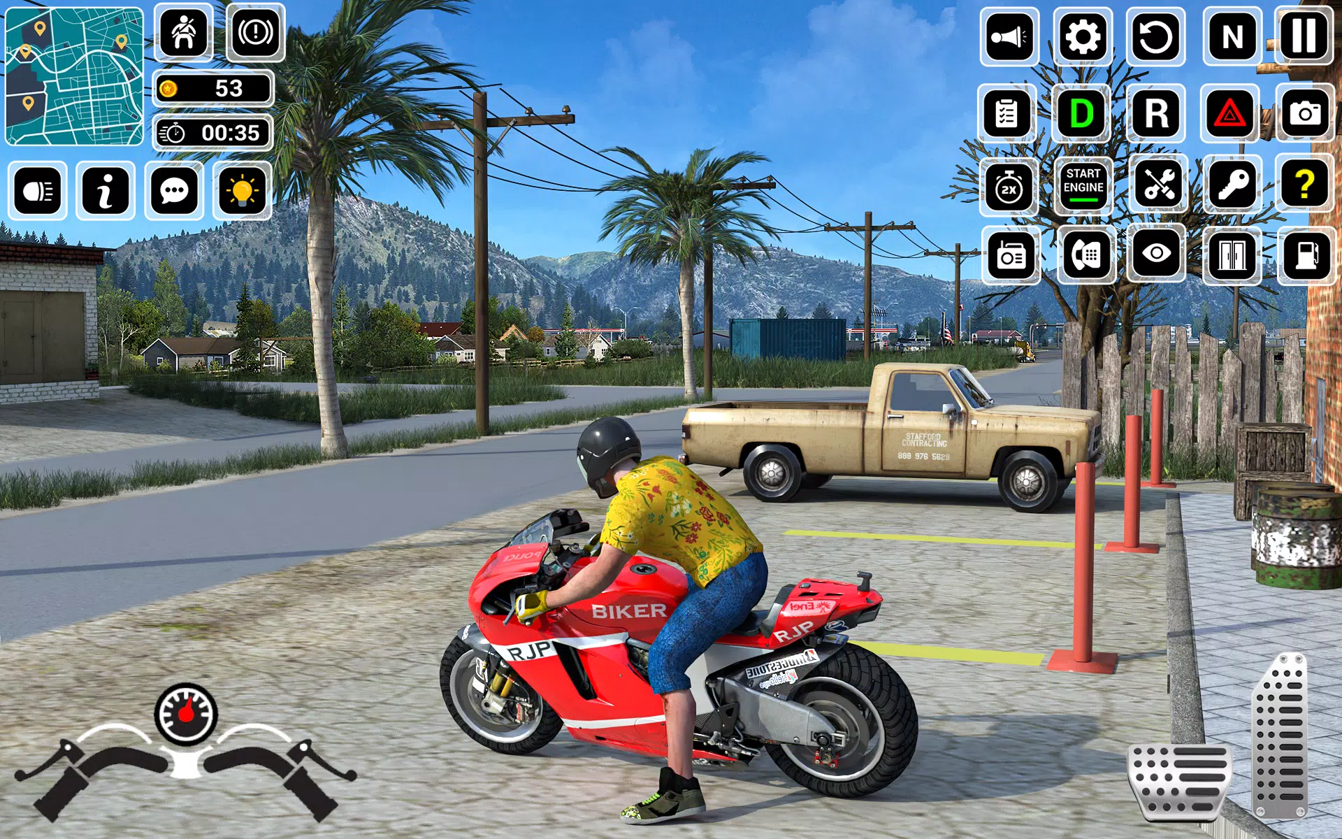 Mega Jogo de Motos Com Gráficos Incríveis Para Android – Moto Traffic Bike  Race Game 3d 