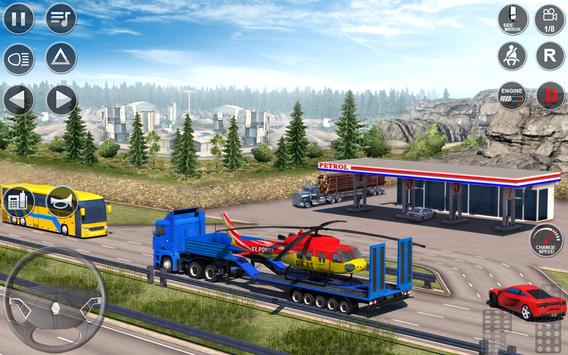 Euro Truck Driving Sim 3D screenshot 4