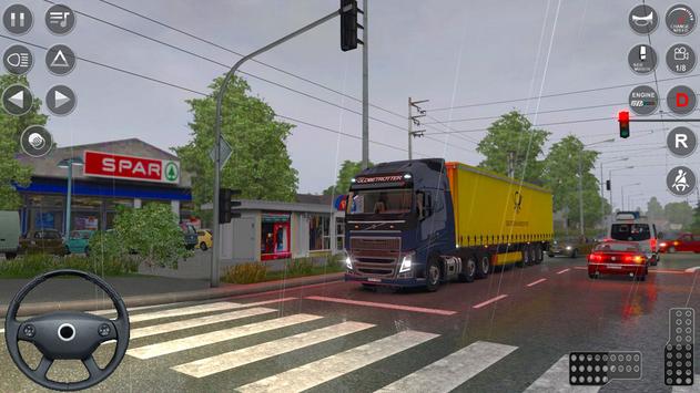 Euro Truck Driving Sim 3D screenshot 6