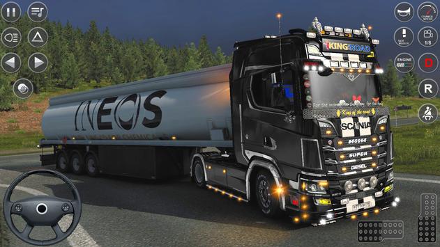 Euro Truck Driving Sim 3D screenshot 8