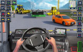 پوستر US Truck Driving Transport 3D