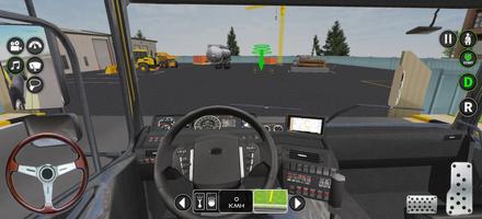 Truck Driving Cargo Truck Game اسکرین شاٹ 1