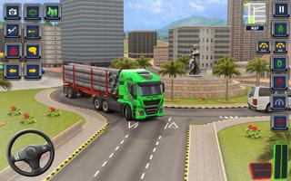 US Truck Driving Transport 3D captura de pantalla 3