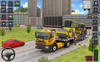 US Truck Driving Transport 3D تصوير الشاشة 3