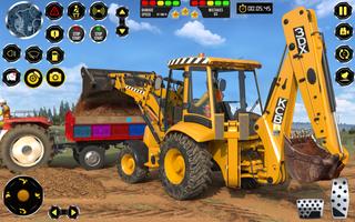 Road Construction JCB Games 3D poster
