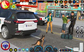 Us Police Car Cop Car Games 3D Ekran Görüntüsü 1