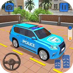 US Police Spooky Jeep Parking APK 下載