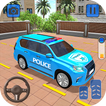 US Police Spooky Jeep Parking أيقونة