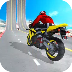 Steigiges kniffliges Motorradrennen Stunt 3d APK Herunterladen