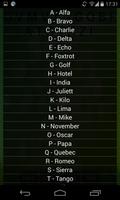 NATO / ICAO Phonetic Alphabet скриншот 3